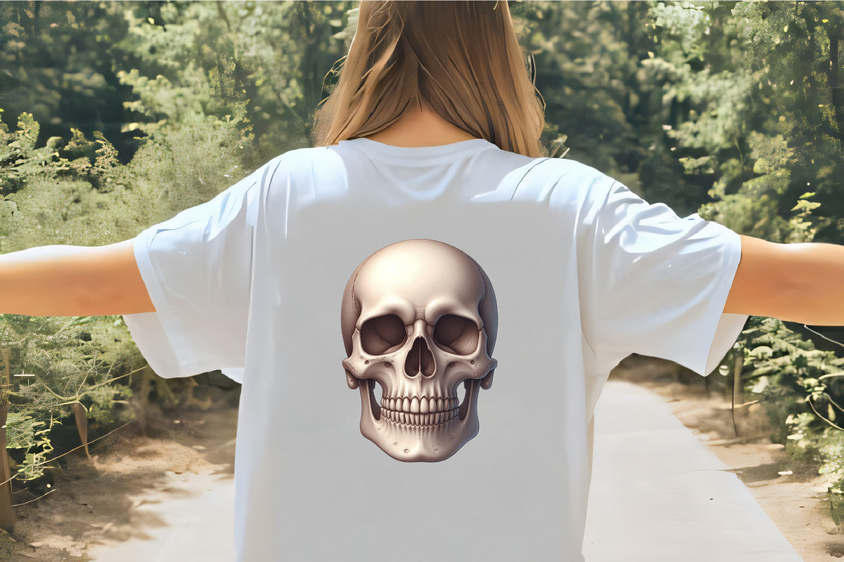 Creepy Skull Clipart, an Illustration by CrexoraLab (Photo 4 of 5)