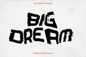 Distort Text Effect, a Layer Style Add-On by dokudokunomi
