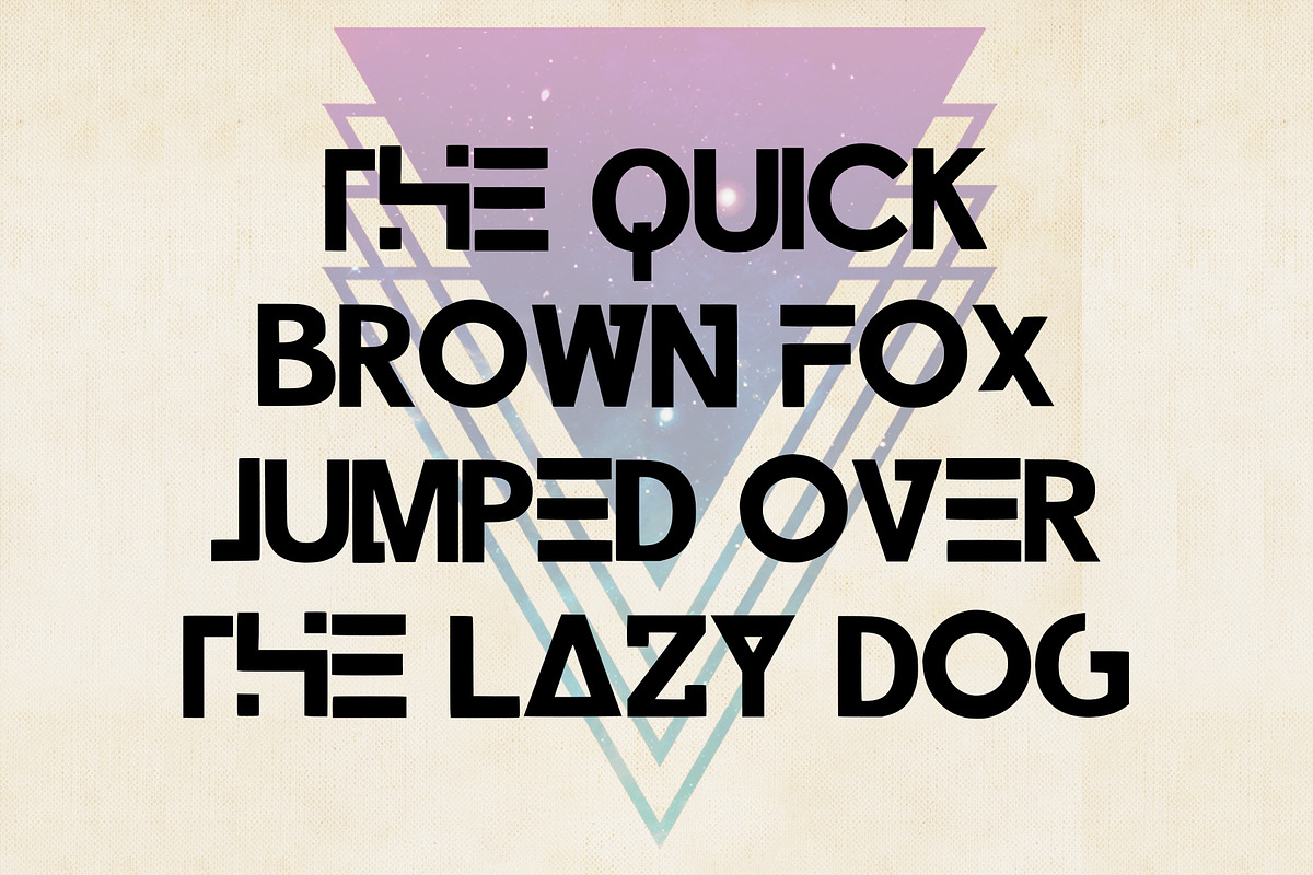 CONTROL - A Futuristic Typeface preview 7