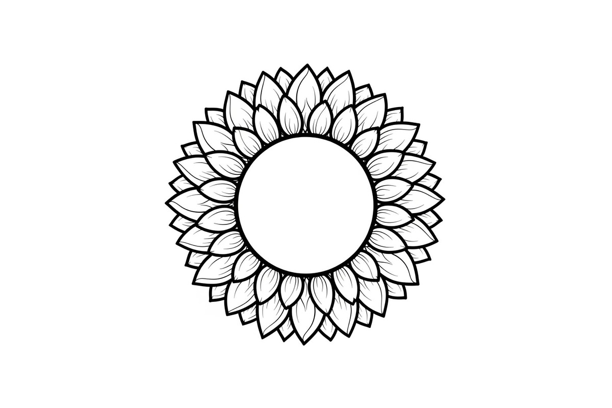 Floral Mandala Circle Frame Bundle, an Illustration by Gaye Art (Photo 50 of 51)