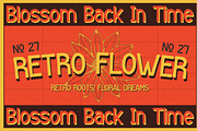 Proscate - Hand Lettered Retro, a Sans Serif Font by MaikoHatta (Thumbnail 2 of 7)