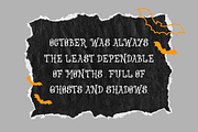 Witches Crow | Halloween Font, a Script Font by Forberas Club (Thumbnail 5 of 8)