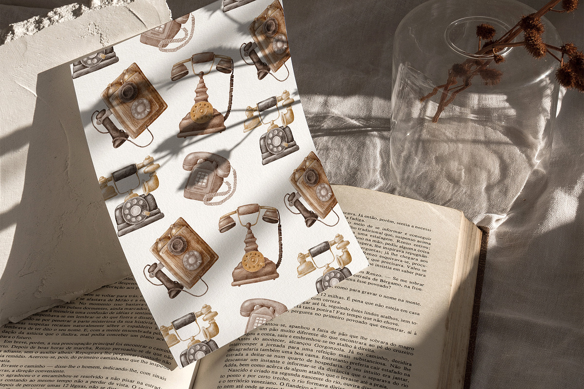 Vintage Aesthetic, a Pattern Graphic by Anastasiya Klempach (Photo 10 of 12)