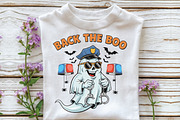 Back The Boo Ghost PNG, an Illustration by CraftArtStudio (Thumbnail 3 of 4)