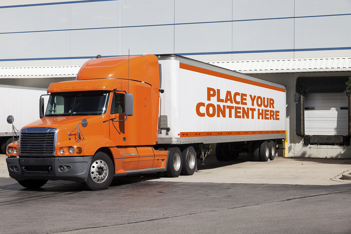 Truck Trailer Mockup Bundle #1, a Mockup by vraiana (Photo 10 of 26)