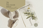 BIRD GARDEN Tropical collection, an Animal Illustration by Anastezia Luneva (Thumbnail 4 of 13)