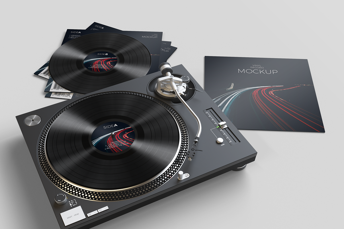 Vinyl Record Mockup 2, a Hoody Mockup by KIPET (Photo 14 of 14)