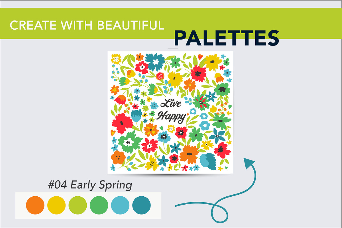 Web3 Color Palettes, a Palette Add-On by Ellen Carty Design (Photo 4 of 9)