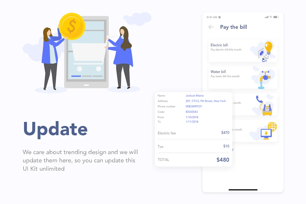 MooBank - Banking App Design UI Kit, an App Template by Capi Product (Photo 4 of 6)