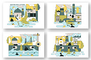 10 Water Pollution Illustration, an Object Illustration by denayunebgt (Thumbnail 3 of 4)