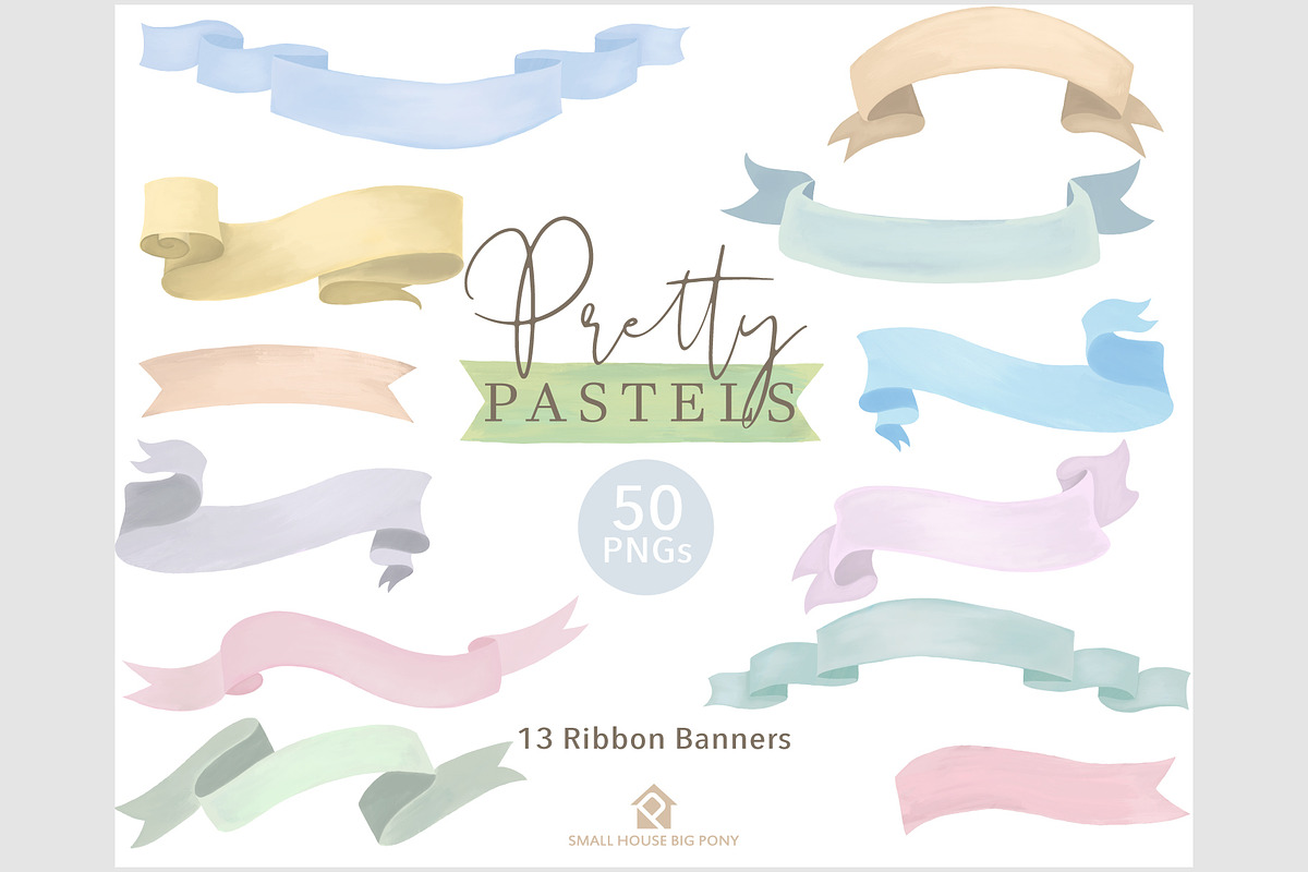 All New!! Mega Pastel Bundle Series, a Graphic by SmallHouseBigPony (Photo 9 of 18)