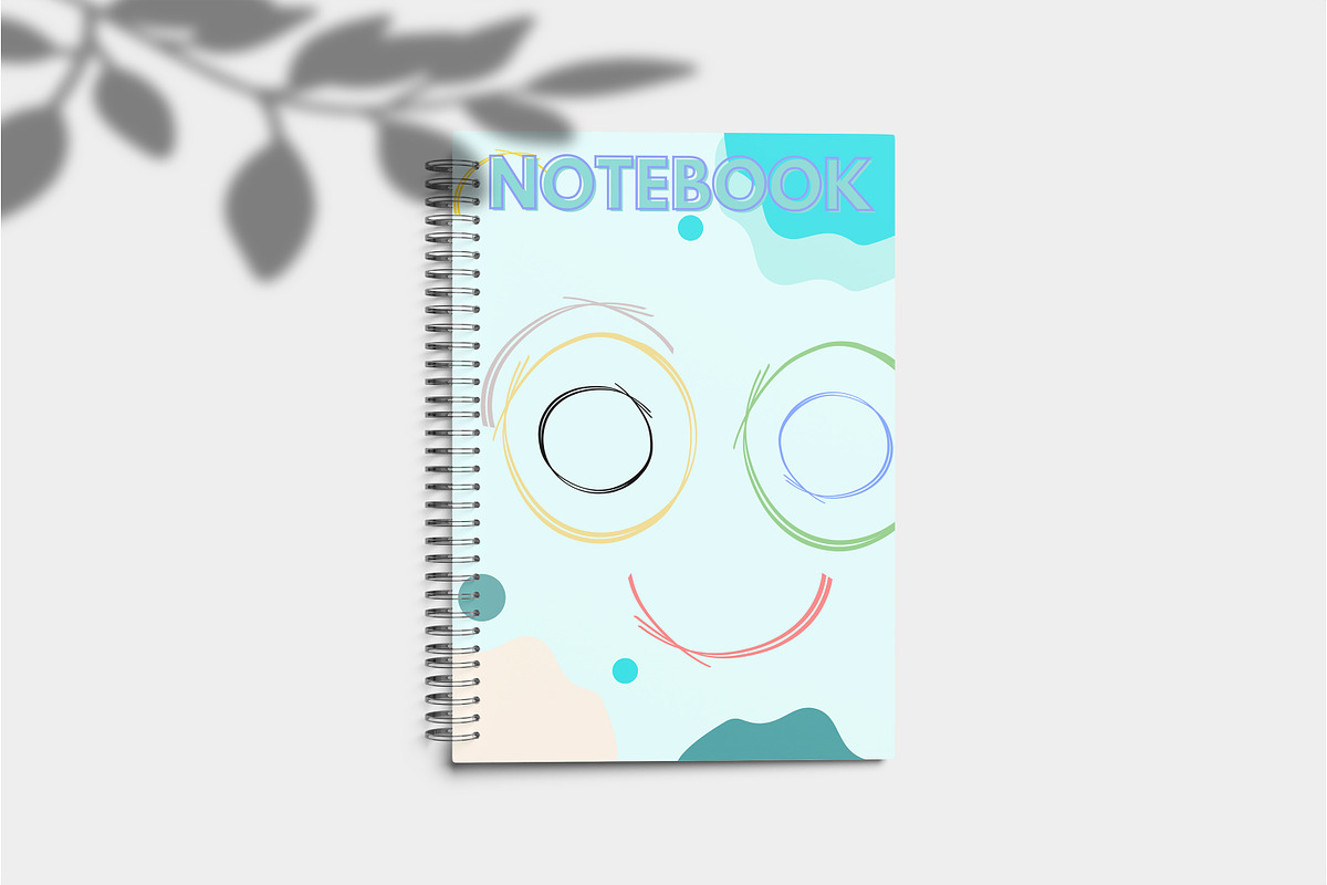 A5 Spiral Notebook Mockup, a Print Template by Beside Std (Photo 3 of 7)