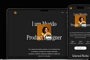 Personal Portfolio Website Template, an UI Kit Template by Ahmed Rubel (Thumbnail 2 of 5)
