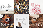 Geffry Script, a Script Font by Creamy Script (Thumbnail 4 of 6)