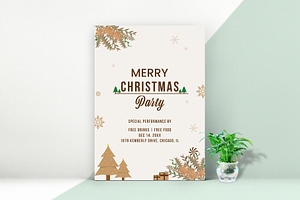 Christmas Party Invitation, an Invitation Template by graphypix