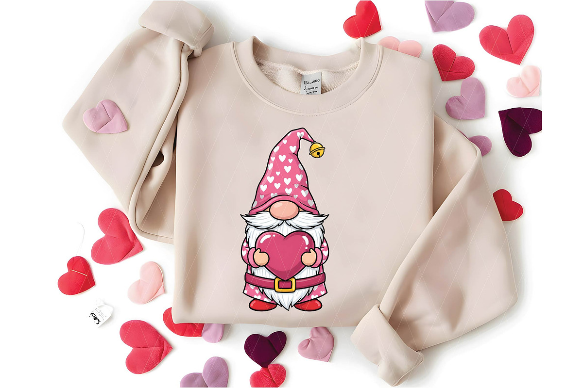 Valentine Gnomes PNG, Valentines Day, an Illustration by DreamPrint404 (Photo 2 of 8)