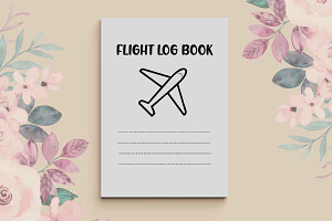 Flight Log Book KDP Interior