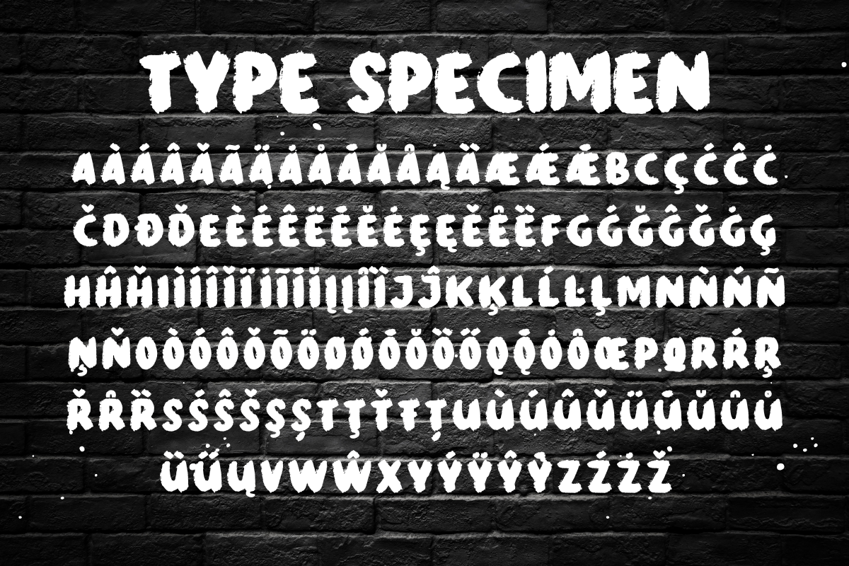 Strong Roar – Brush Font, a Handwritten Font by Fikryal Studio (Photo 3 of 11)