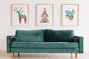 Bohemian Nordic Christmas collection, a Decorative Illustration by Marish (Thumbnail 2 of 11)