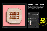 Wooden Badge Generator, a Product Mockup by BULBFISH (Thumbnail 10 of 10)