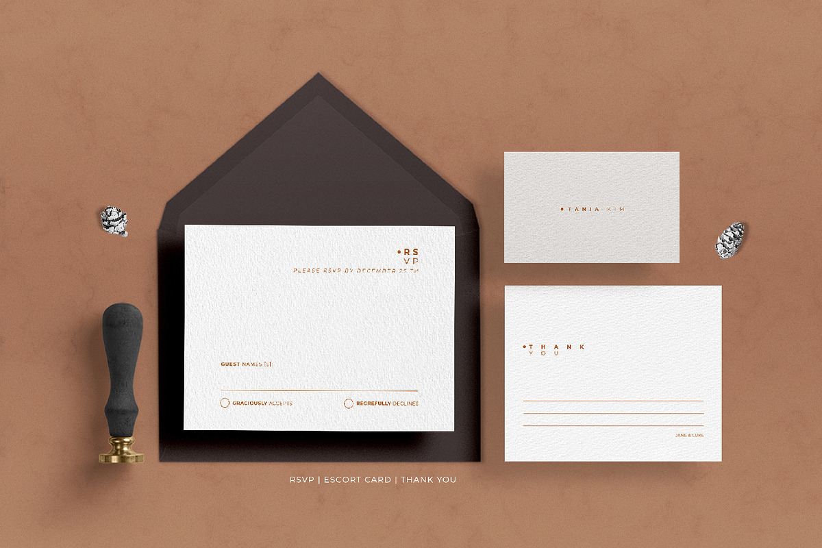 Wedding Invitation Suite - Jane, an Invitation Template by Azka Creative (Photo 3 of 4)