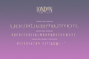 London Serif Font