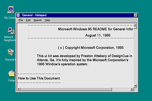 Windows 95 UI Kit