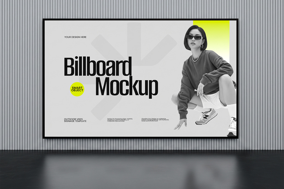 Advertising Billboard Mockup, a Product Mockup by graphypix (Photo 1 of 4)