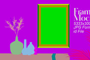 Interior Frame Mockup, a Templates & Theme by DigitalPen (Thumbnail 4 of 4)