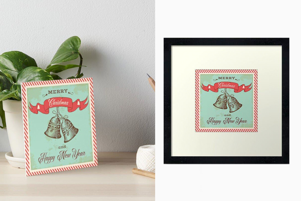 Vintage Christmas cards, a Card Template by Tabiti (Photo 7 of 9)