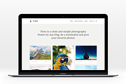 Floro Tumblr Photo Theme, a Websites & App Template by Dabu Themes (Thumbnail 3 of 9)