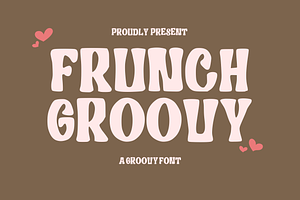 Frunch Display Font