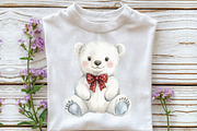 Baby's 1st Christmas Festive Clipart, an Illustration by CraftArtStudio (Thumbnail 5 of 6)
