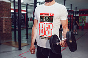 Sport T-Shirt Mock-Up, a Shirt Mockup by Freeman Studio (Thumbnail 11 of 14)