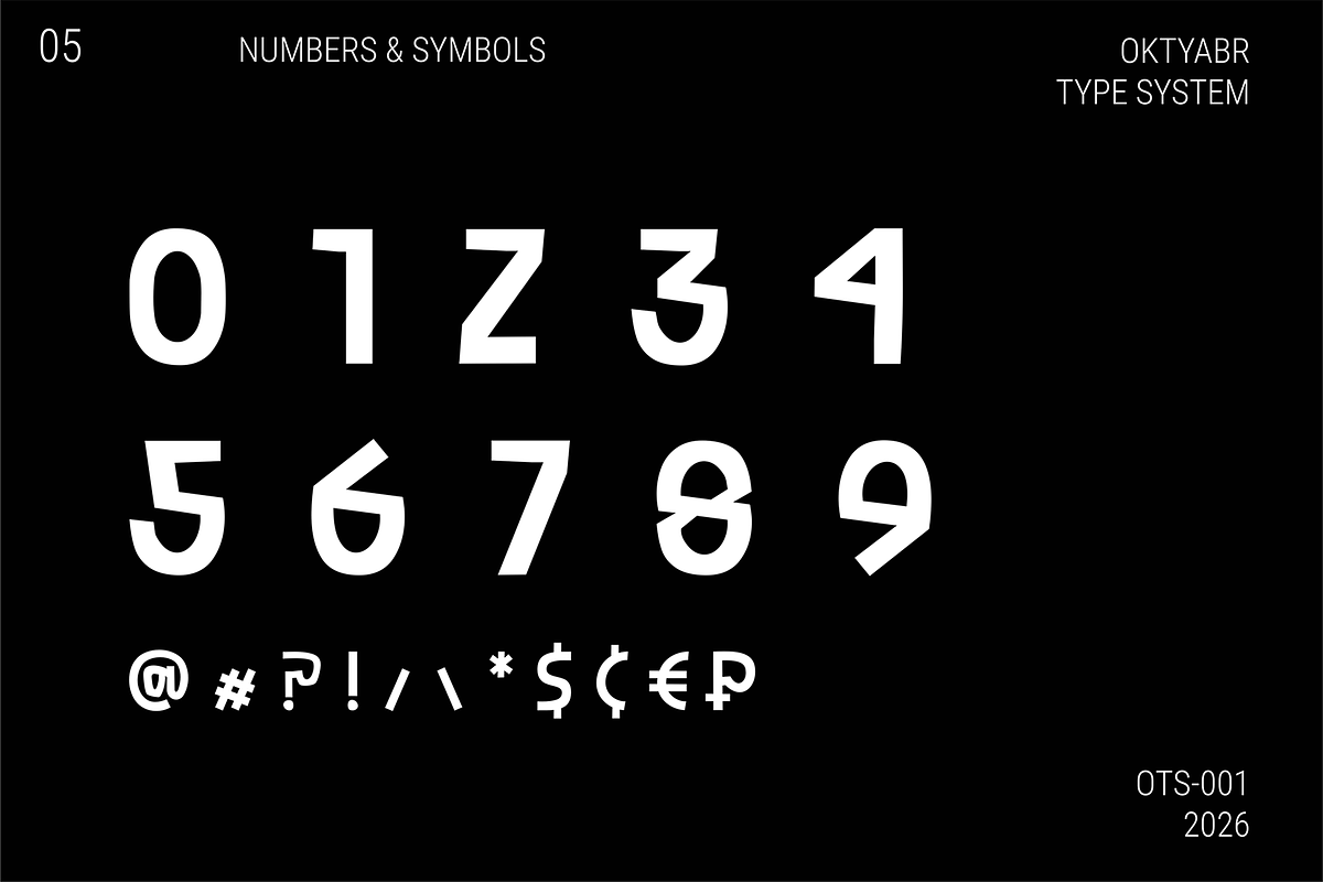 Mutograph Futuristic Display Font, a Sans Serif Font by Oktyabr (Photo 5 of 13)