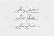 True Signature - Handwriting Script, a Script Font by AndrewPixelType (Thumbnail 8 of 14)