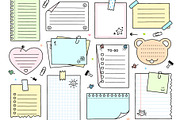 Doodle paper sheets. Line simple, an Object Illustration by LadadikArt (Thumbnail 2 of 3)