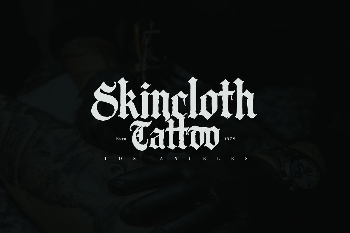 Candelabra Font + Extras, a Blackletter Font by Twinbrush (Photo 15 of 20)
