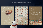 Christmas Winter Wonderland, an Animal Illustration by Graphicdome (Thumbnail 5 of 21)