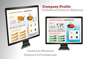 Company Profile PowerPoint Template, a Presentation Template by Yes Presentations (Thumbnail 1 of 24)