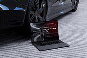 MacBook Pro Mockup Set, a Mac Mockup by Graphicell (Thumbnail 2 of 4)