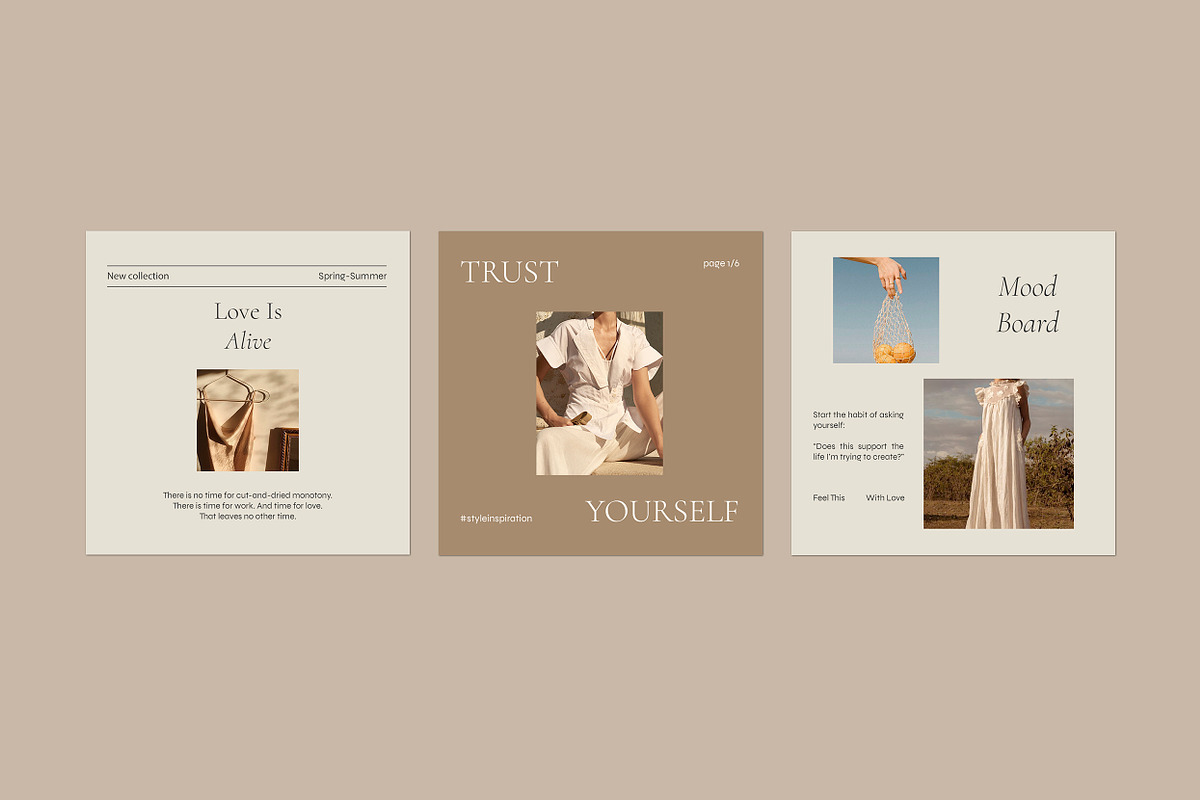 Romance Social Media Pack PS, a Social Media Template by Feel This (Photo 5 of 18)