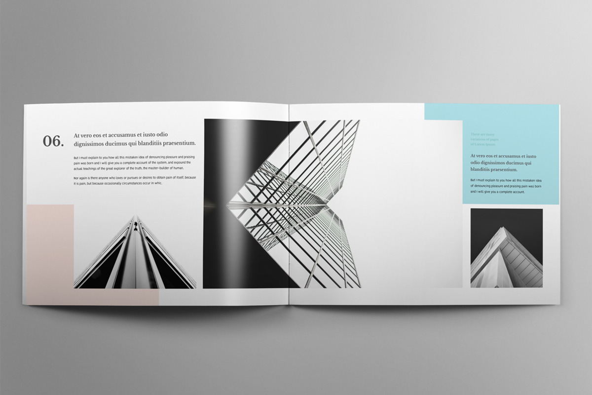 Modern Architecture Brochure A4 & A5, a Brochure Template by Pro-Gh (Photo 12 of 12)