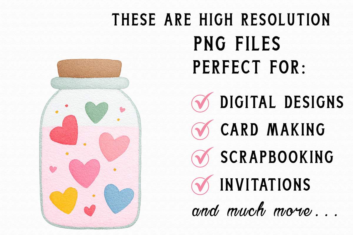 Sweet Valentine Clipart, an Illustration by Libby Wishes (Photo 5 of 7)