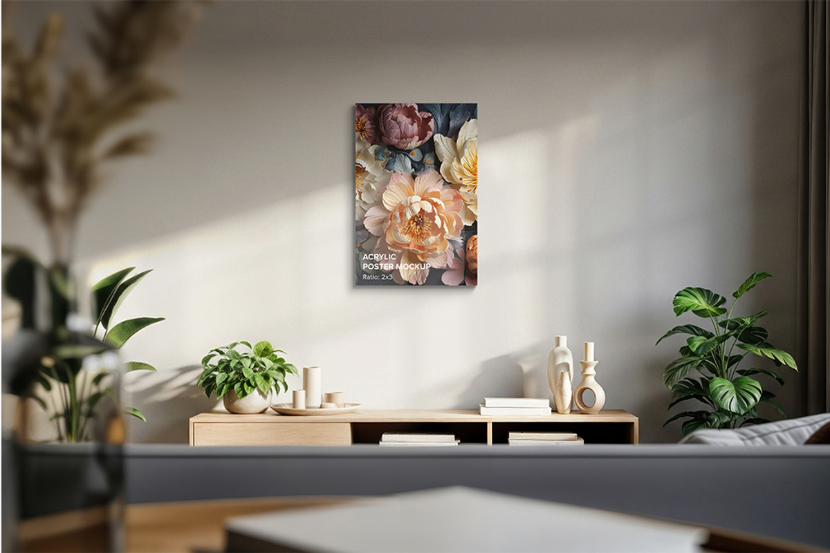 Acrylic Poster Mockups Bundle, a Merchandise Mockup by Mockups by Carlos Viloria (Photo 12 of 13)