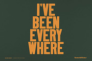 Major League - A Wood Type Font, a Sans Serif Font by Komet & Flicker (Thumbnail 7 of 14)