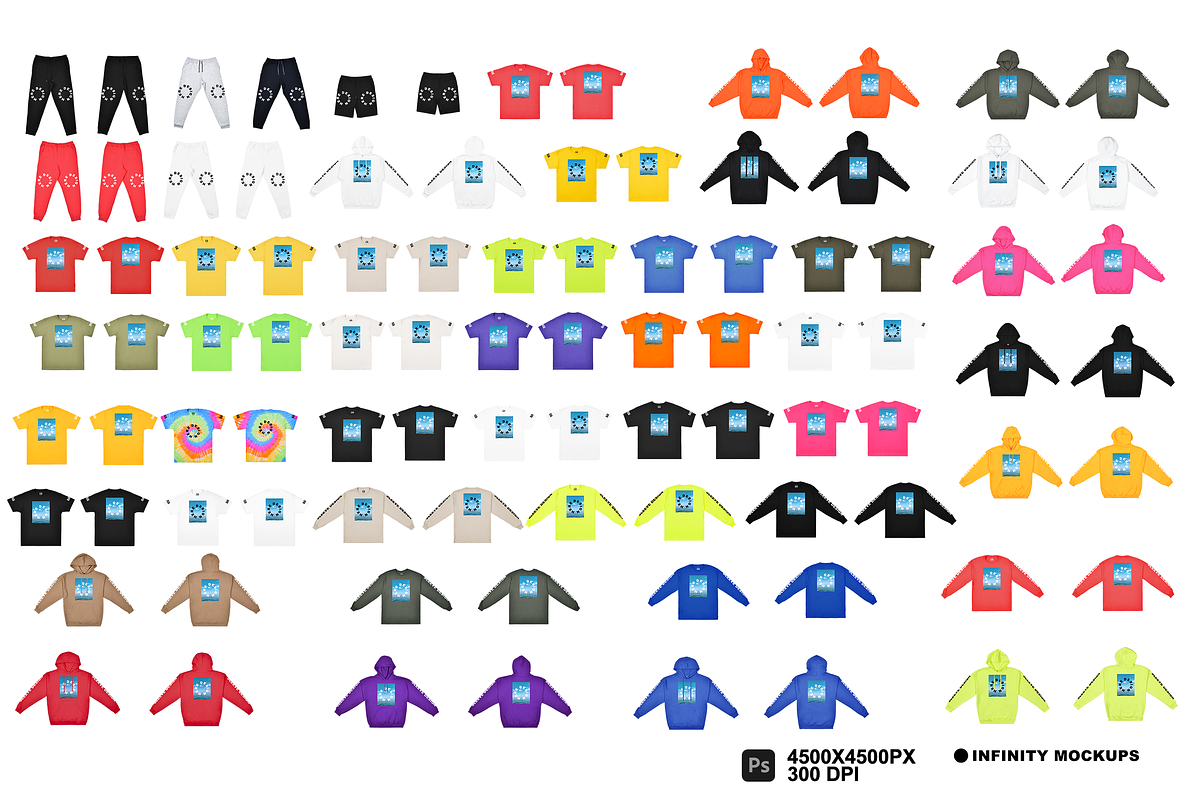 Mockup Bundle Clothing Pack, a Shirt Mockup by Infinity Mockups (Photo 2 of 9)