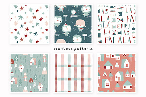 Ice Christmas Pattern Collection