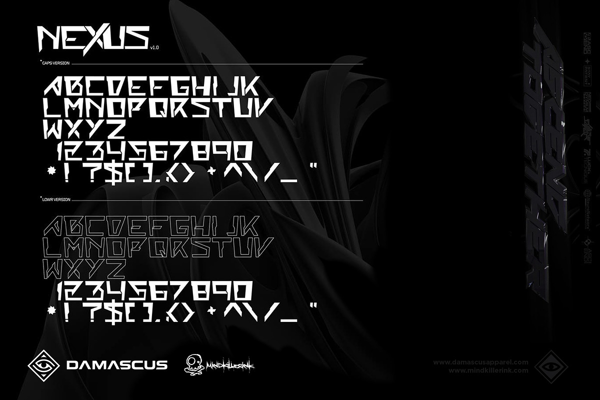Nexus font ( DMCS x MKI )