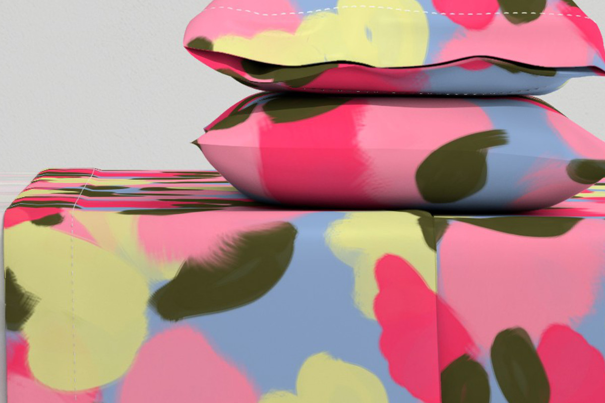 Vibrant bold neon flowers pattern, a Pattern Graphic by Nocito Design (Photo 3 of 5)